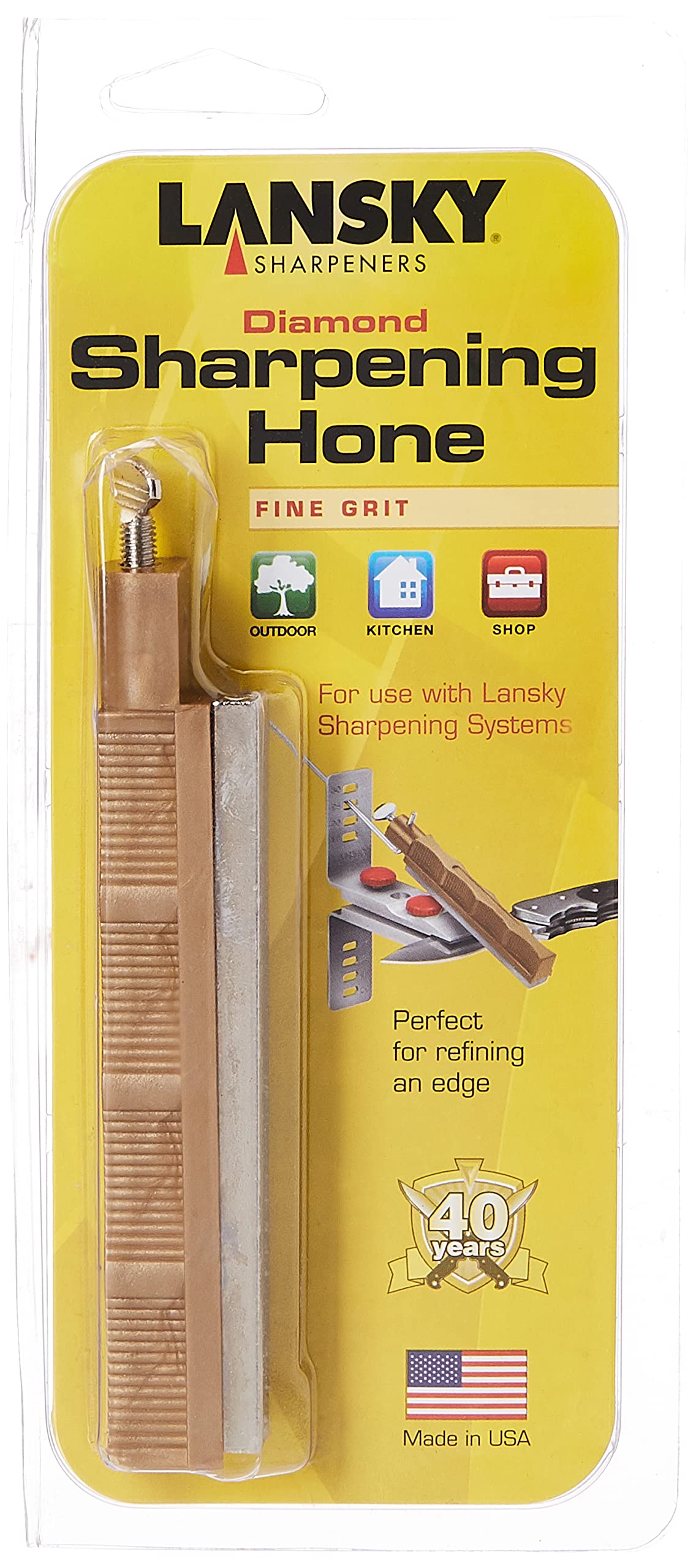 Lansky Fine Diamond Sharpening Hone - Image 3