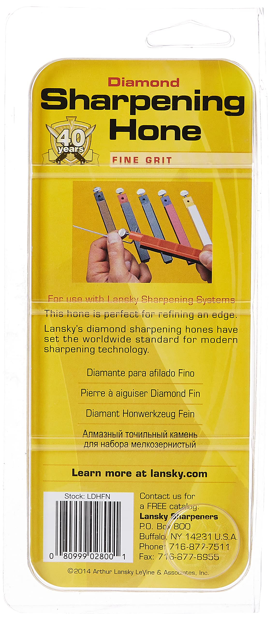 Lansky Fine Diamond Sharpening Hone - Image 4